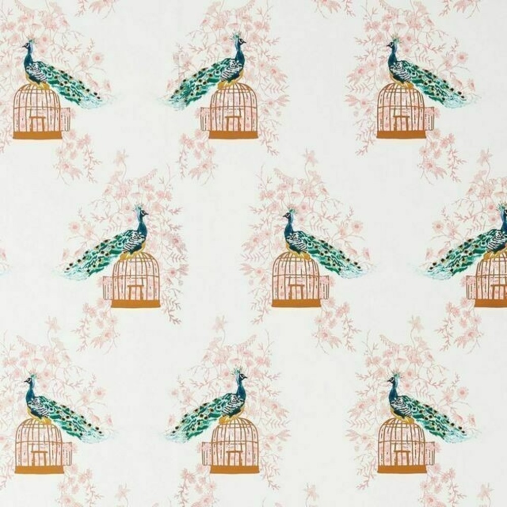 Opalhouse Peel & Stick Removable Wallpaper Peacock Toile 27.5 Sq. Ft